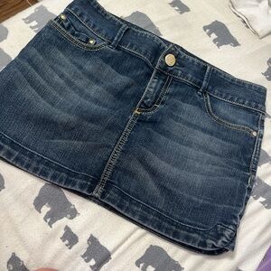 Armani exchange denim skirt